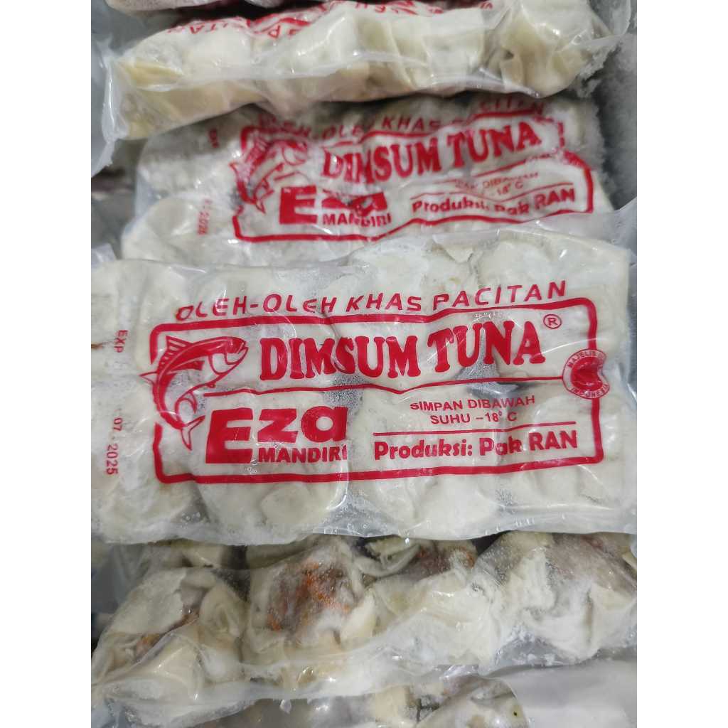 

Dimsum Tuna Frozen Produk Eza Mandiri Pak Ran