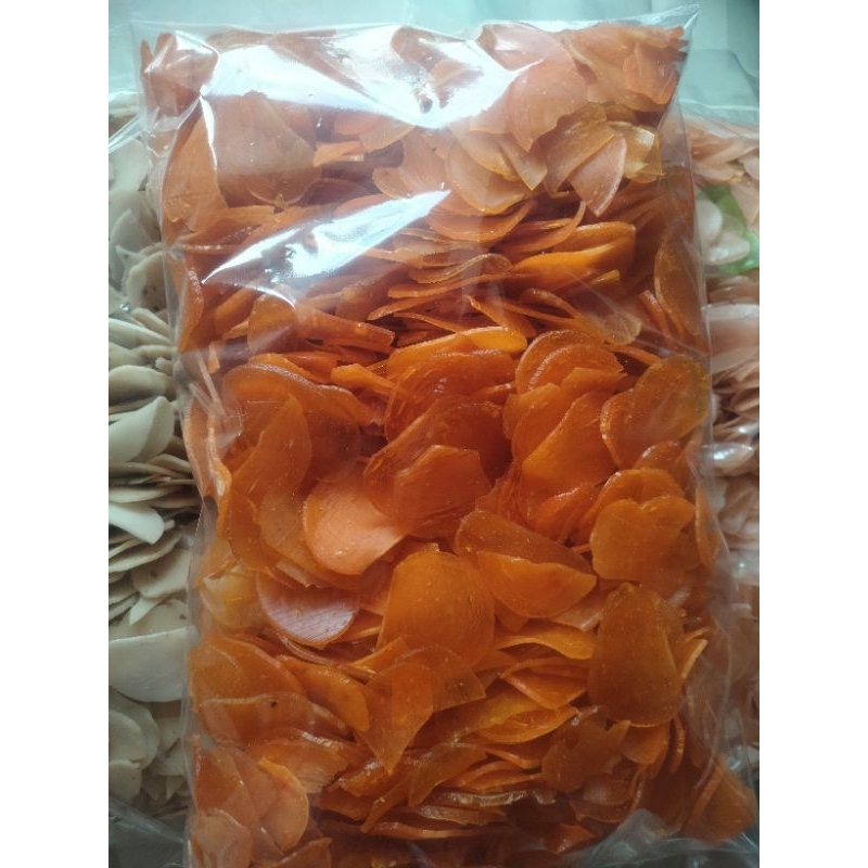 

krupuk bawang gado gado