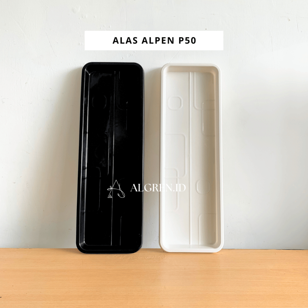 Alas Pot Alpen P50 (P45cm) | Alas Pot Bunga | Tatakan Pot Panjang| Tray