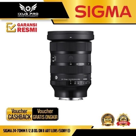 LENSA SIGMA 24-70MM 24-70 MM F2.8 DG DN ART LENS FOR SONY FULL-FRAME