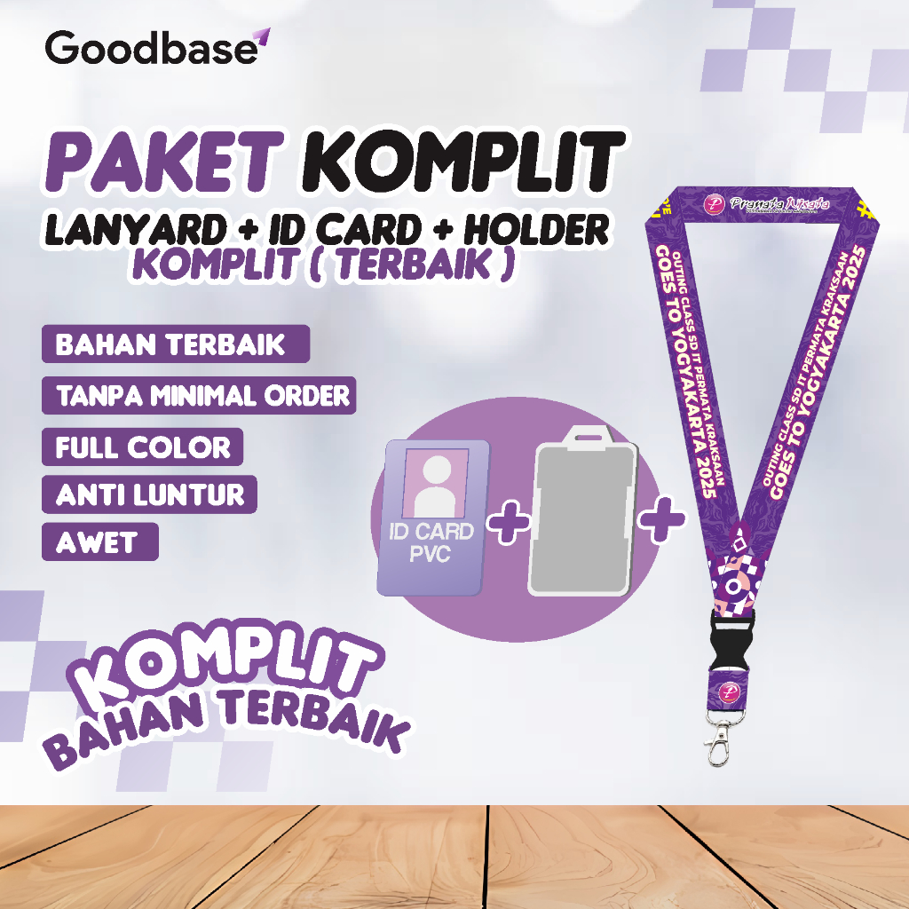 

PAKET KOMPLIT LANYARD STOPPER DAN ID CARD PVC l Tali ID Card || lanyard komplit || idcard || tali idcard || Lanyard murah || tali idcard murah || Id card premium || jember