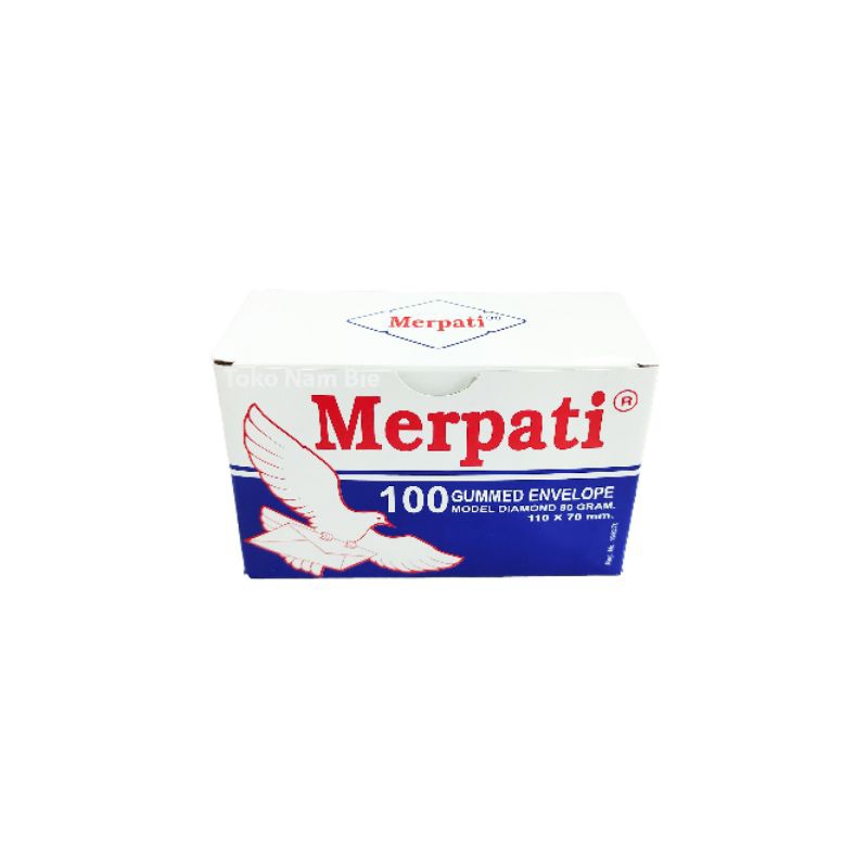 

Amplop Putih MERPATI Kecil Model Diamond