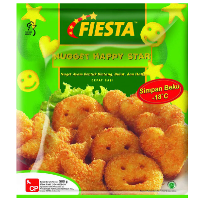 

fiesta nugget happy star 500gr