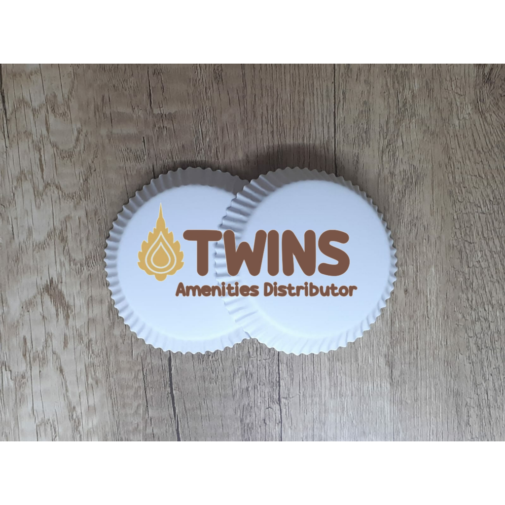 TUTUP GELAS HOTEL BAHAN KERTAS WARNA PUTIH POLOS DIAMETER 7,5CM ISI 200 PCS