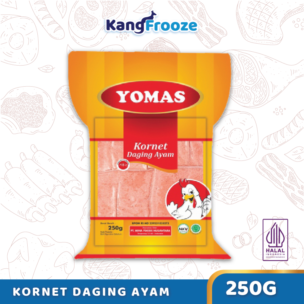 

Yomas Kornet Daging Ayam 250gr