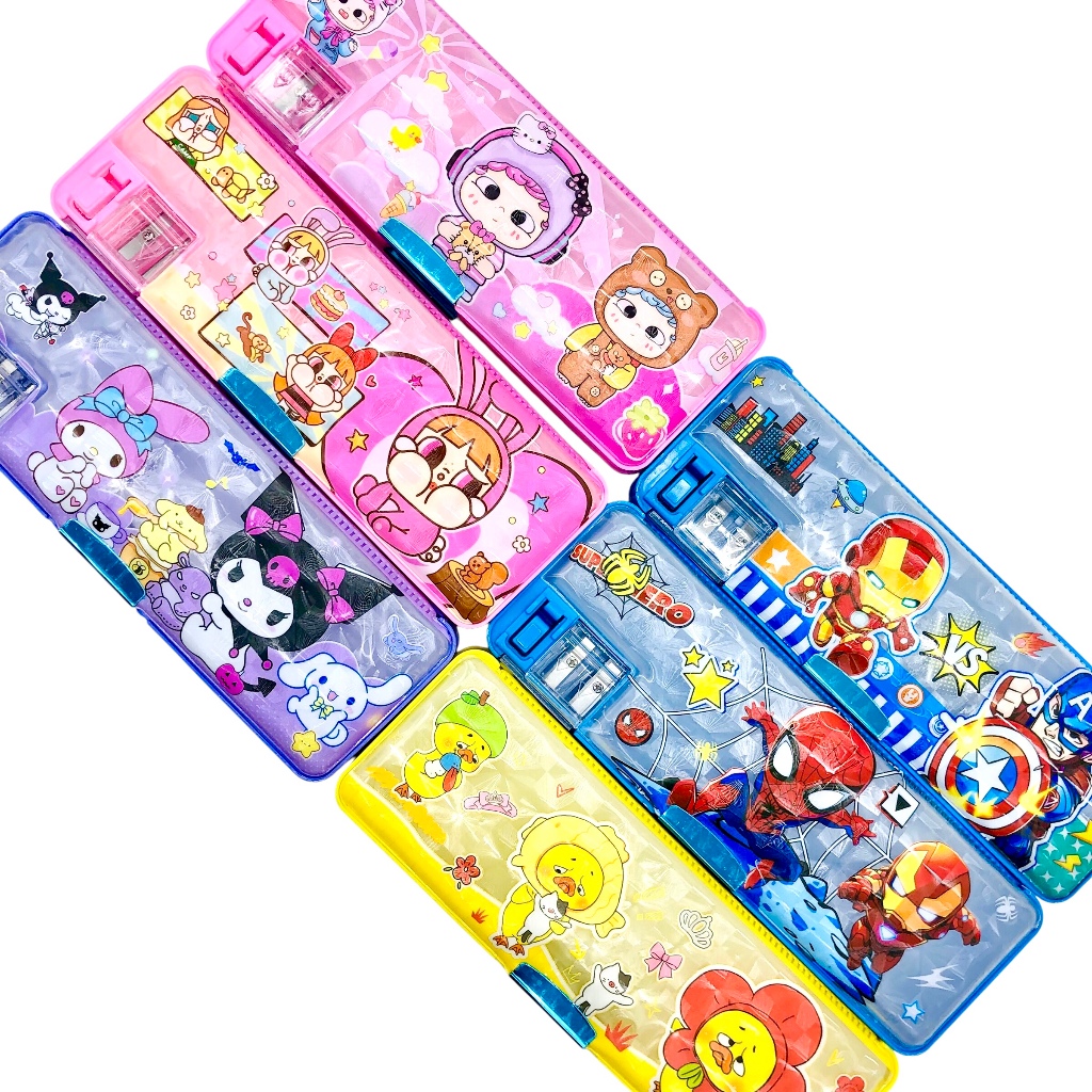 

TEMPAT PENSIL MAGNET FC-1761 UPSET DUCK SANRIO (22x7.5x3) / KOTAK PENSIL KARAKTER