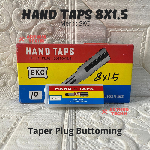 SKC Hand Tap 8 x 1.5 | Mata Tap M8 x 1.5 isi 3 Pcs