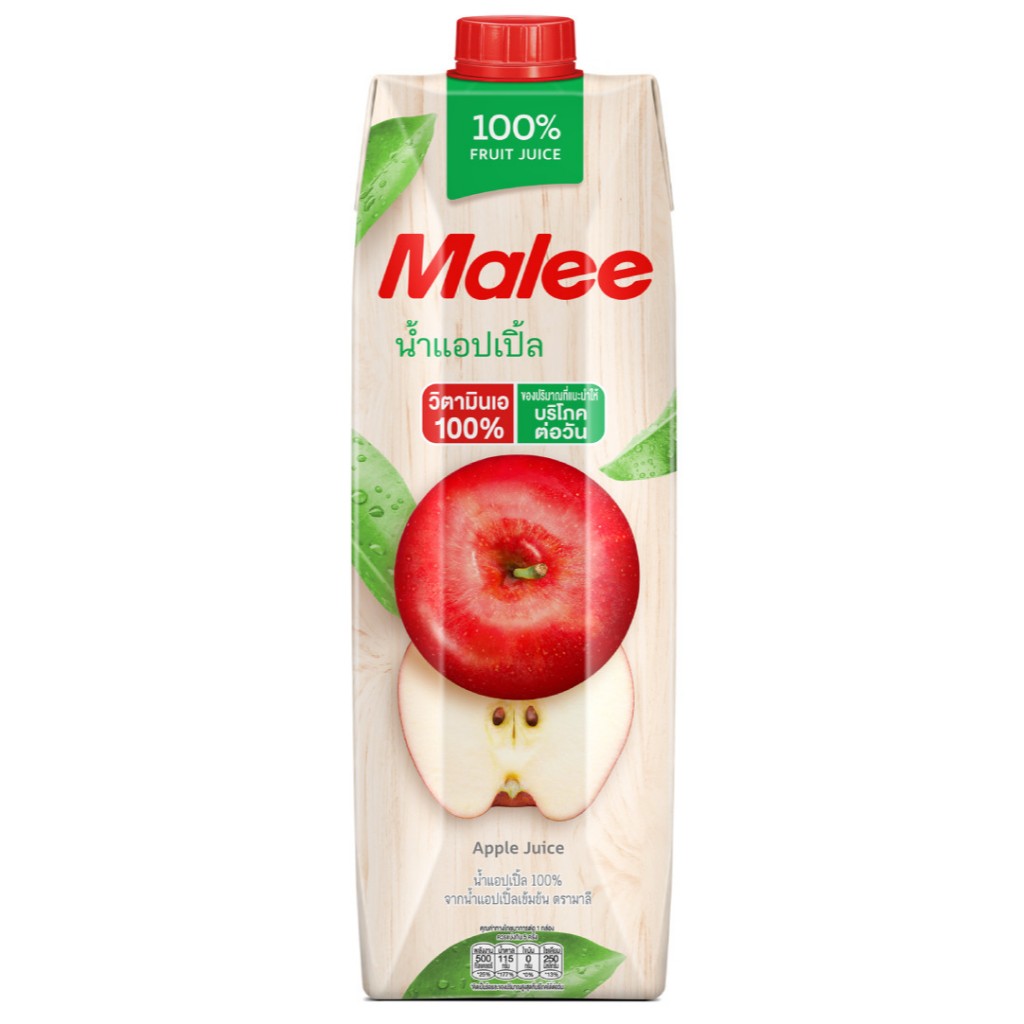 

Malee Apple Juice / Jus Apel 100% 1 Liter