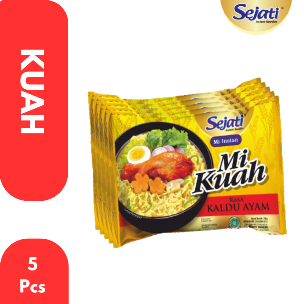 

5 PCS - SEJATI MIE KUAH RASA KALDU AYAM