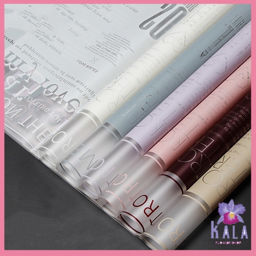 

Kertas buket bunga koran Cellophane Transparent KB6058