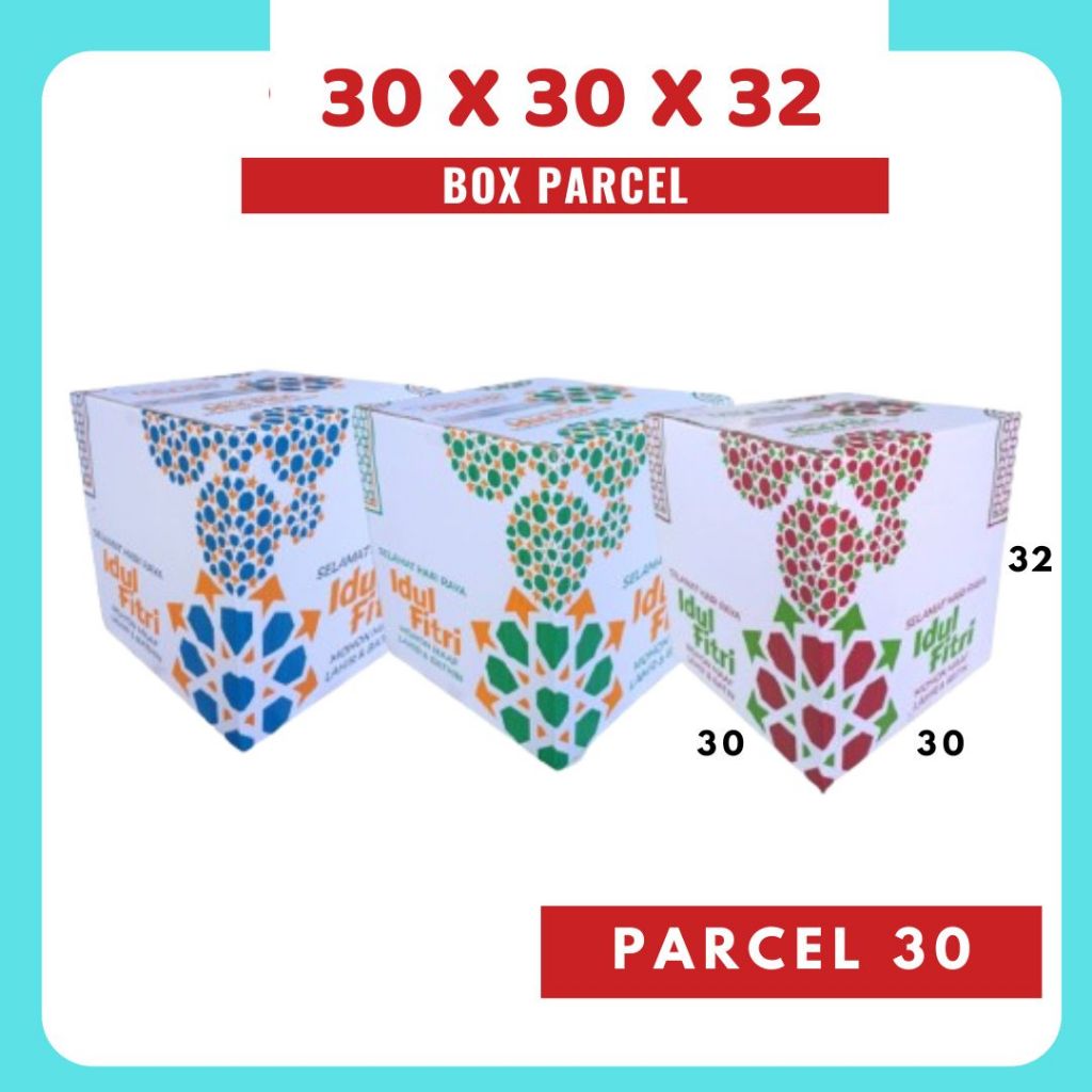

Box Parcel Jubo 30x30x32 Box Lebaran Kardus Packing/Parcel/Lebaran/idul Fitri/Kardus Paket sembako/hampers/Bingkisan/eid mubarak/Oleh oleh/Motif