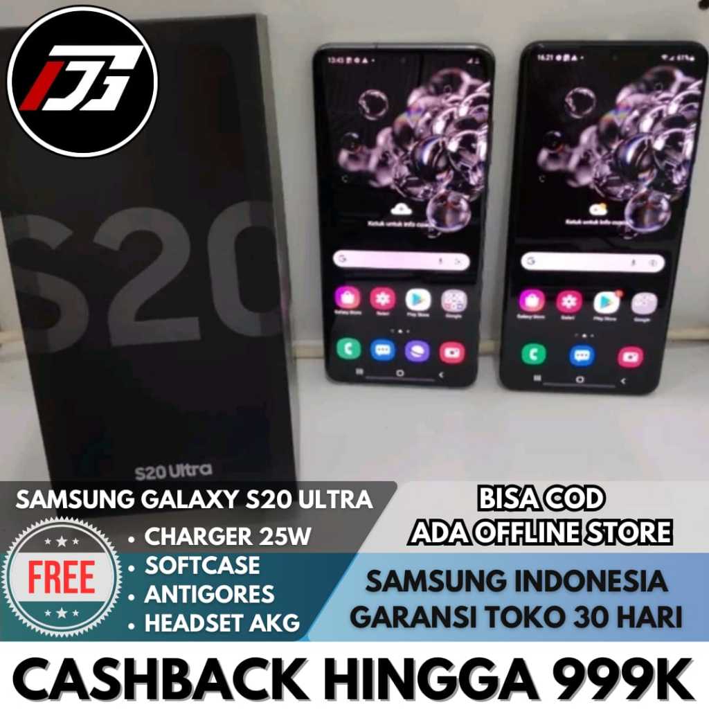 SEIN Samsung Galaxy S20 Ultra 12/128GB | S20+ FE 8/128GB | S10 Plus 12/1TB 8/512GB Second Original
