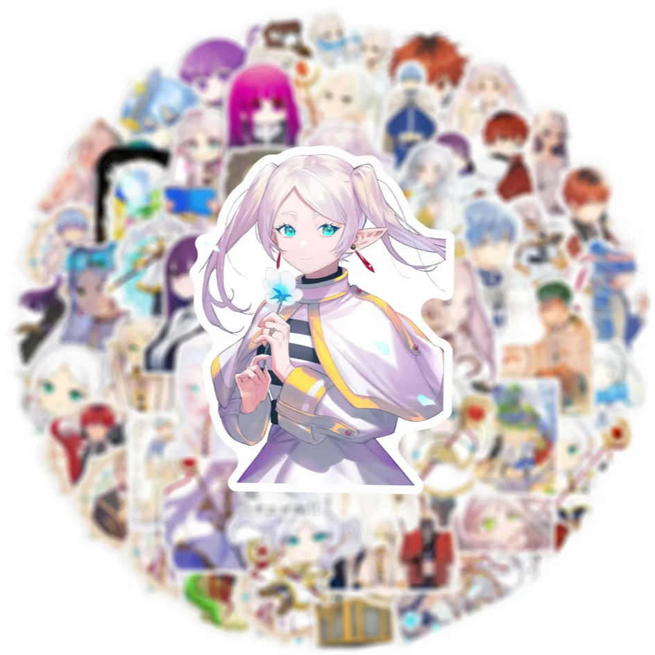 

Stiker Anime Frierend after the end Sticker WaterProof Premium isi 15 pcs