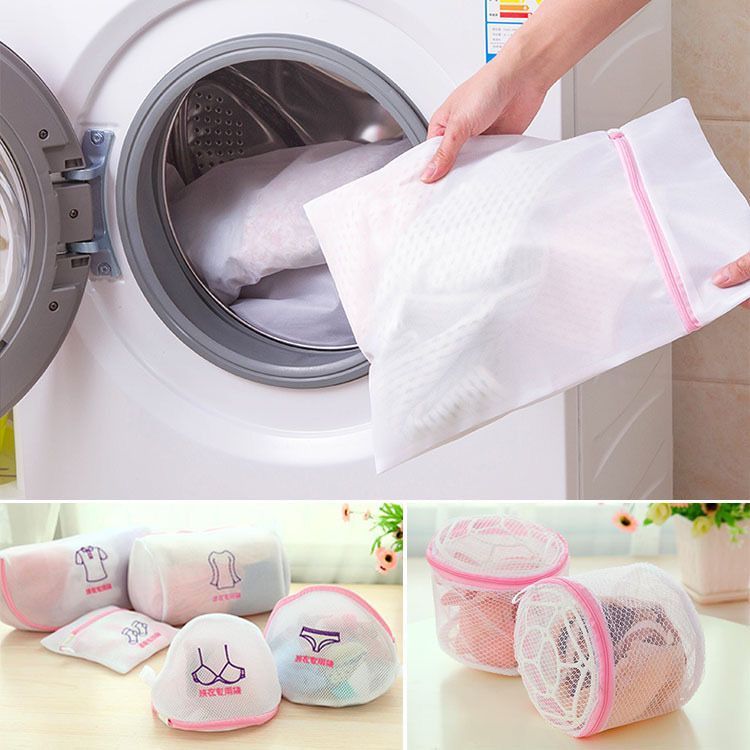 KC - (COD) Kantong Jaring Cuci Pakaian / Laundry Bag Net / Tas Kantong Laundry Jaring Serut