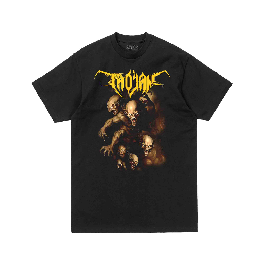 ORIGINAL T SHIRT TROJAN COSMIC RELEASE BY : SAVIOR MERCH