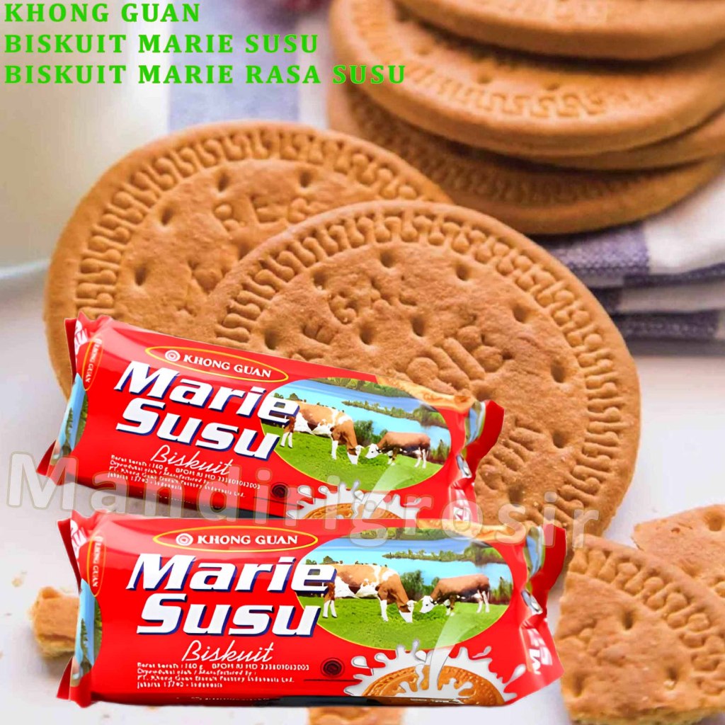 

Biskuit Marie Susu * Khong Guan * Biskuit Marie Rasa Susu * 160gr