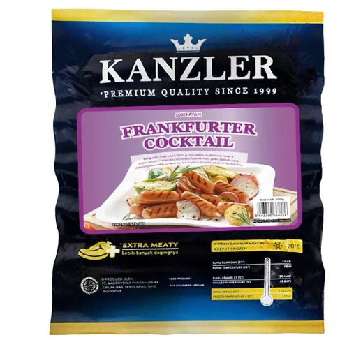 

kanzler Frankfurter cocktail 500gr