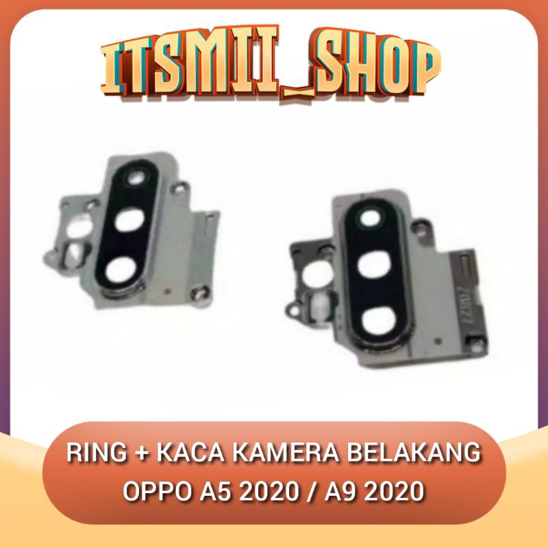 RING KACA KAMERA BELAKANG OPP0 A5 2020 A9 2020 - LENSA KAMERA + RING