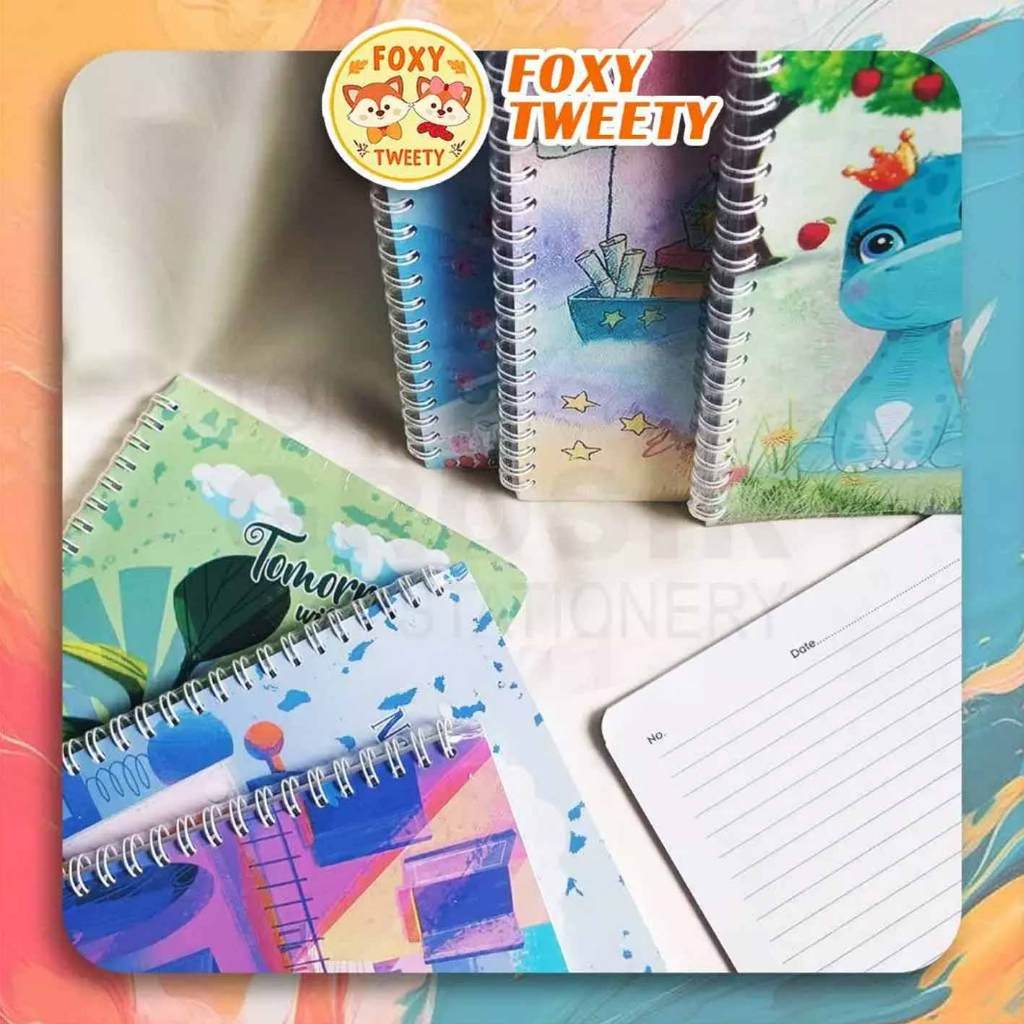 

(Live) Note book SPRING a-0521/buku catatan SPIRAL karakter unik a-0521