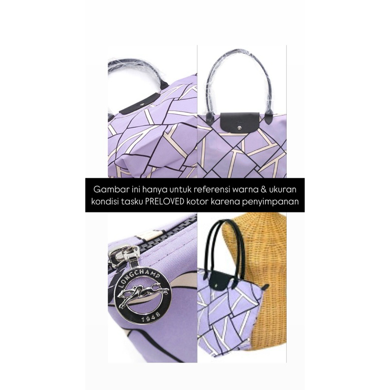 [PRELOVED] LC Longchmp Le Pliage Neo Geometric Large Shoulder Bag