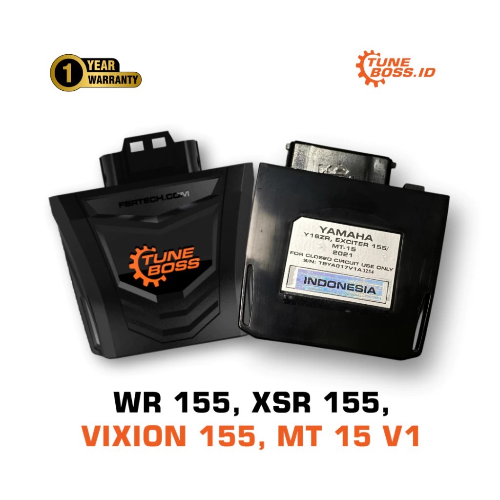 ECU TUNEBOSS ALL SERIES MOTOR SHIFTBOSS WR155 VIXION 155  CB 150 X CBR 150 K56 SUPRA GTR V1 R 15 V2 