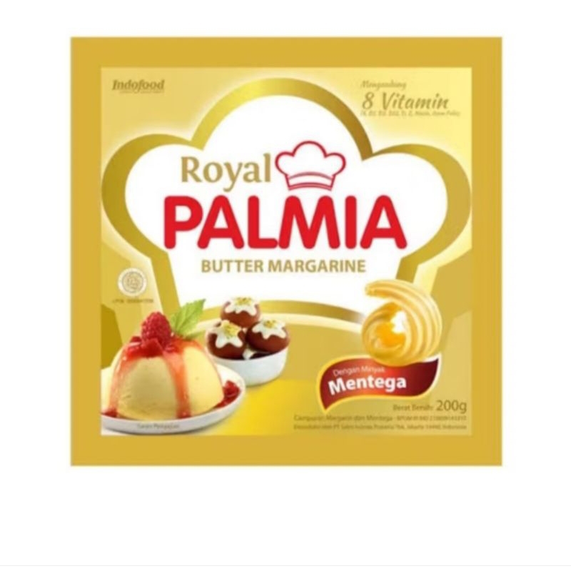 

Palmia Butter Margarine 200gr