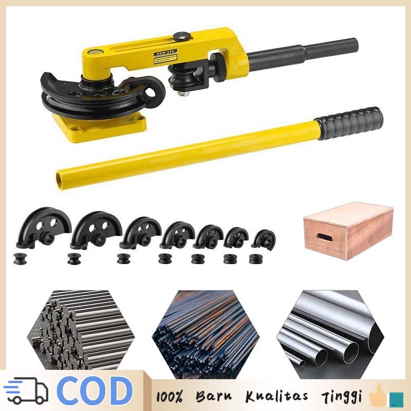 Bending Pipa Besi Mesin Bending Karya-karya Kecil Alat Bending Pipa Manual Mesin Bending Pipa Hidrol
