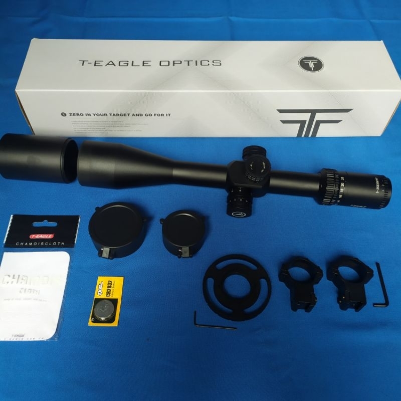 Teleskop T-eagle 5-25x50ffp ir retikel titik