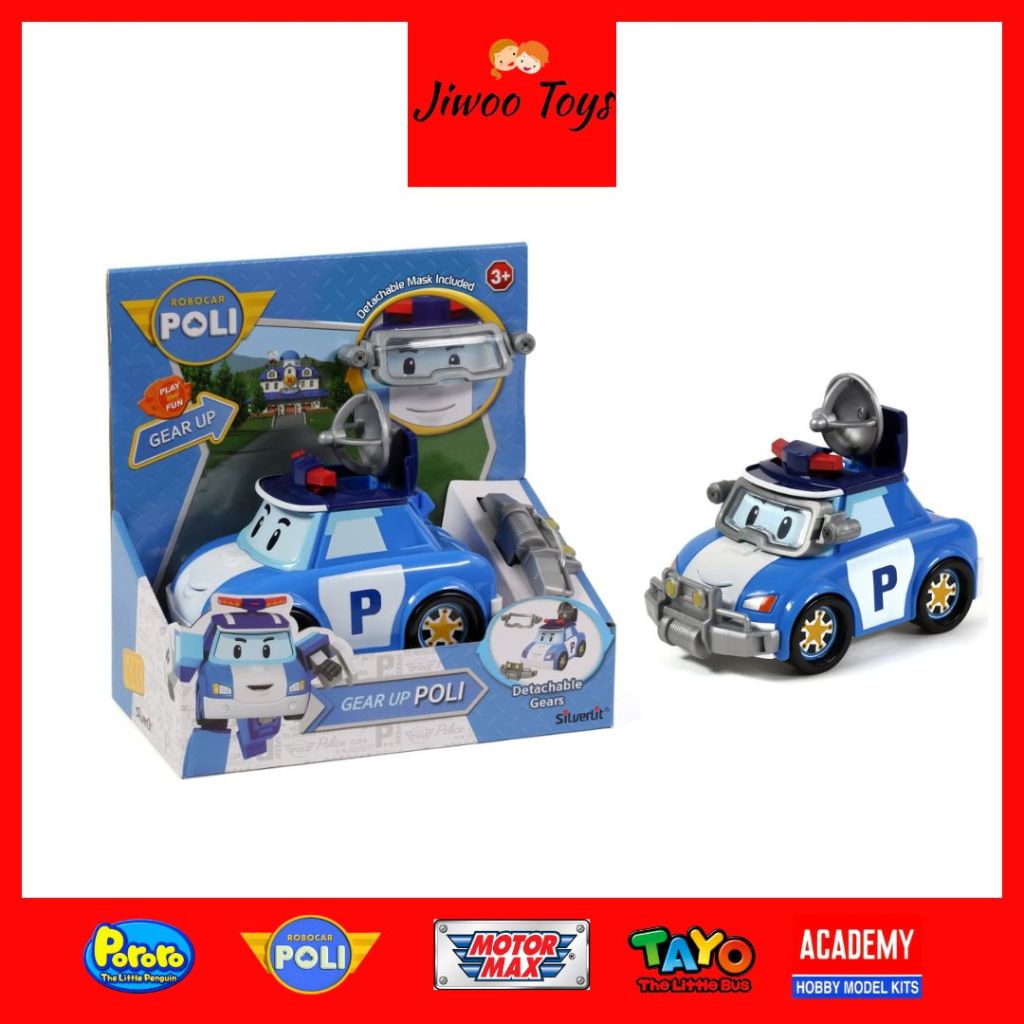 MAINAN ROBOT ROBOCARPOLI GEAR UP POLI 83392