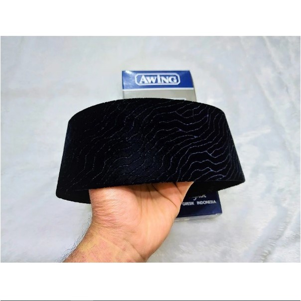 AWING Songkok Lahore Hitam Awing Original