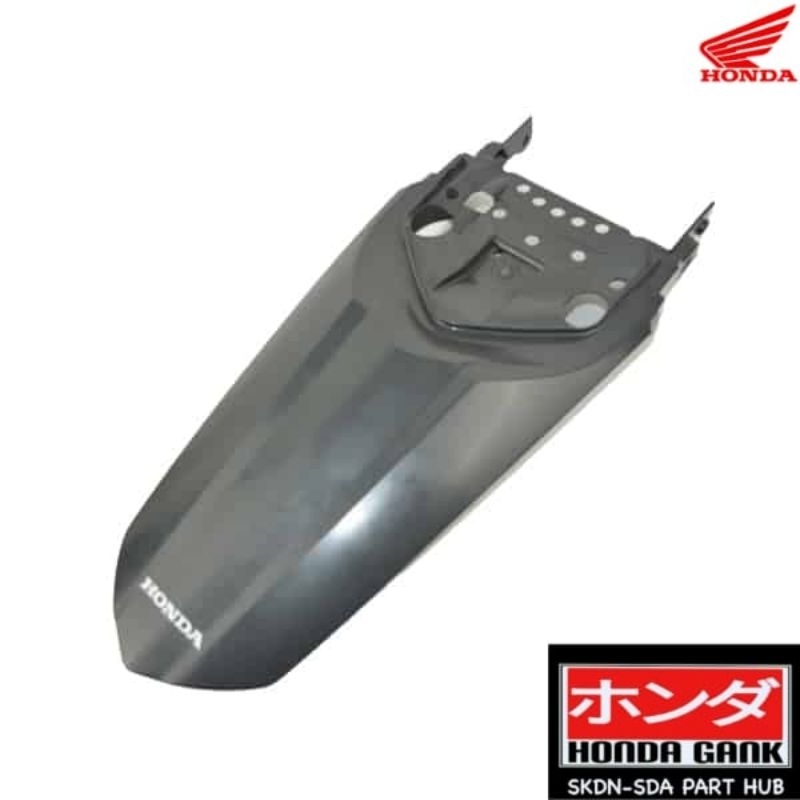 Spakbor Belakang Grey (Set Illust RR Fender Comp T4) – Honda CRF 150L ORIGINAL 80110K84920ZB