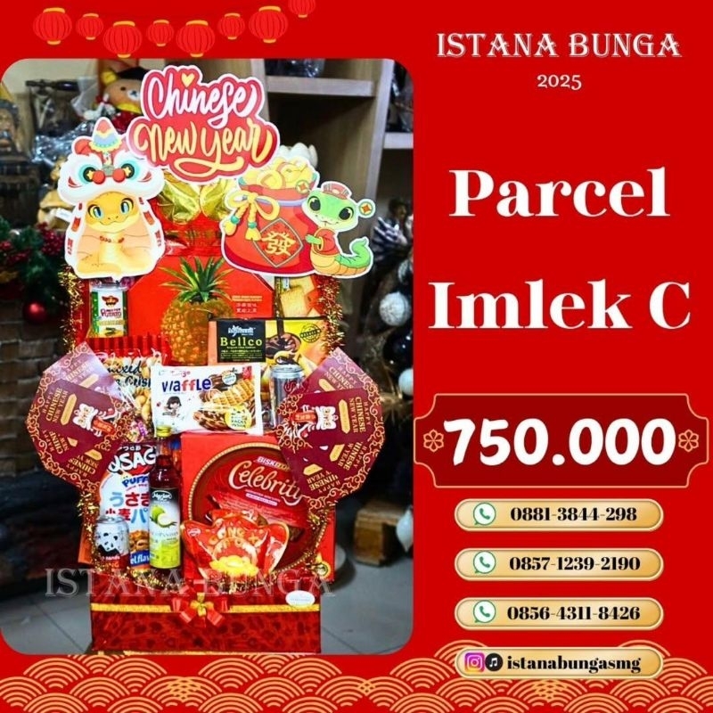 

parcel Imlek C SINCIA tahun baru cina full makanan hampers 750.000 keluarga corporate hadiah teman sepupu kantor usaha