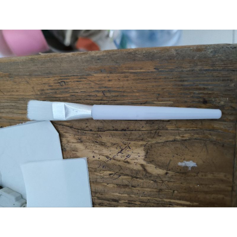 Kuas kue kering kecil plastik&bulu domba