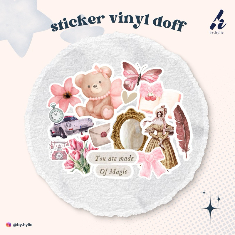 

STICKER VINYL MATTE | COLOR CRUSH SERIES | BISA COD