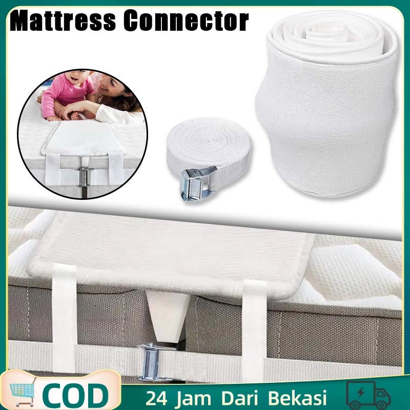 30*200cm Bed Connector Bed Bridge Twin Bed Connector Penyambung Kasur Adjustable