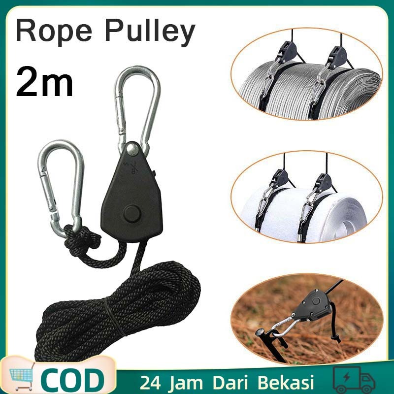 Pengait Tali Tenda Guyline Stopper Stoper Guyline Pengait Tenda Camping Dapat Disesuaikan