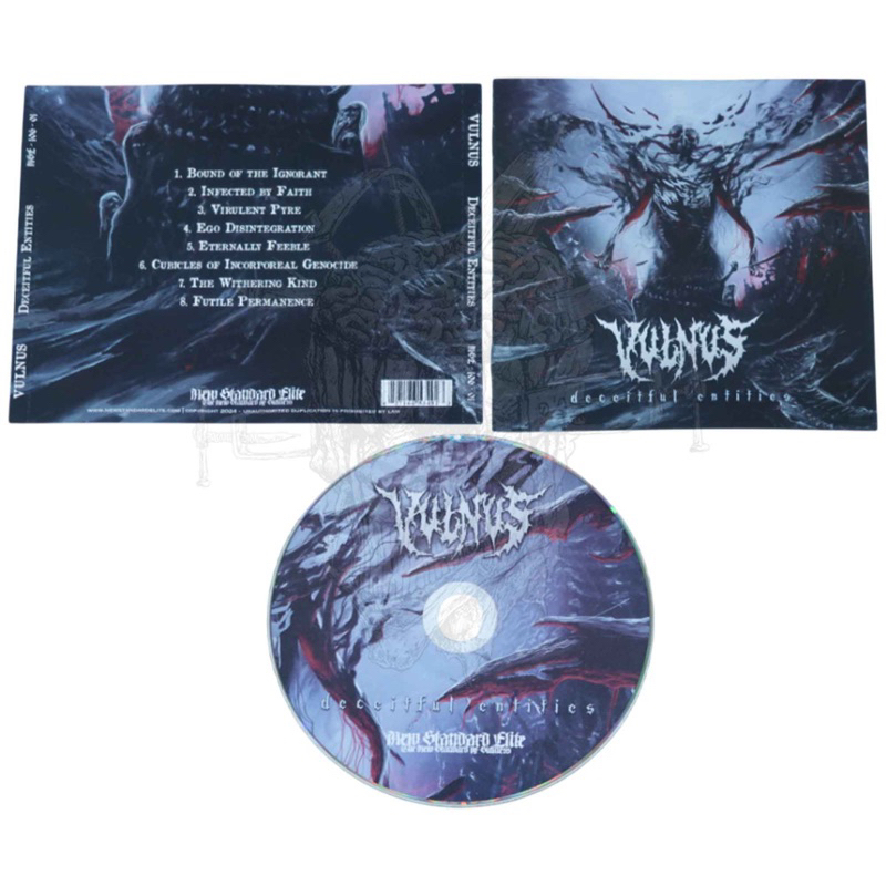 VULNUS deceitful entities - CD import original Released by New standard elite