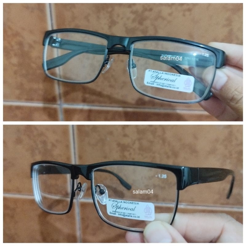COD kacamata minus kotak besar -0.50 sd -4.00 / kacamata minus pria wanita