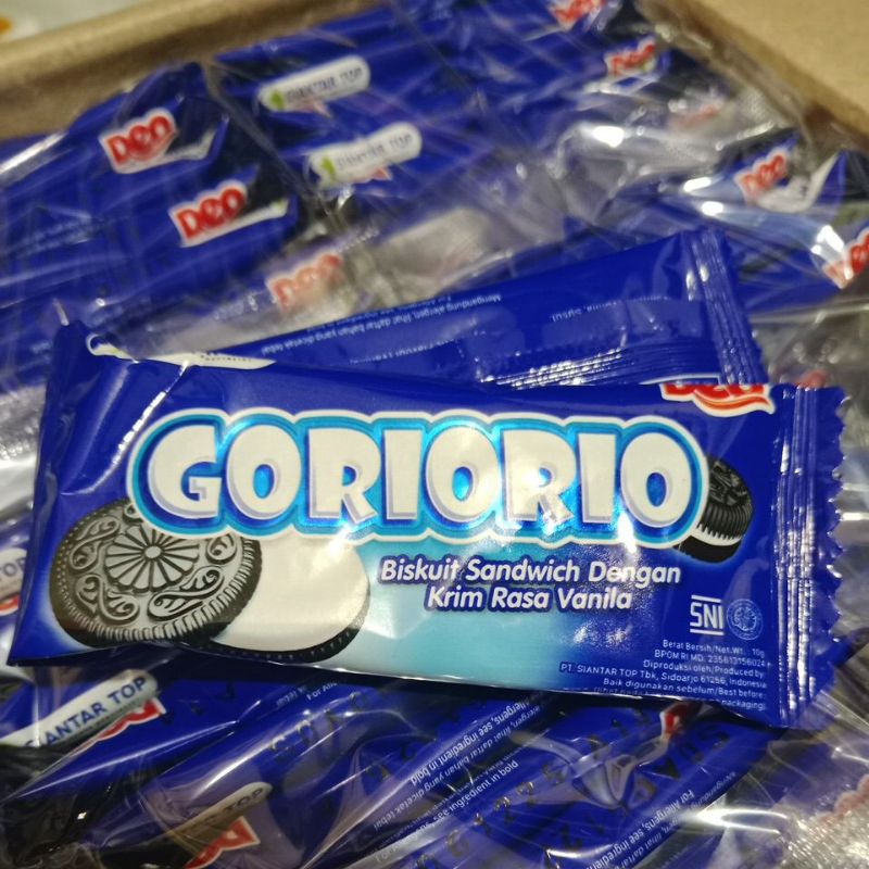 

[10 gram x 10] goriorio biskuit renteng