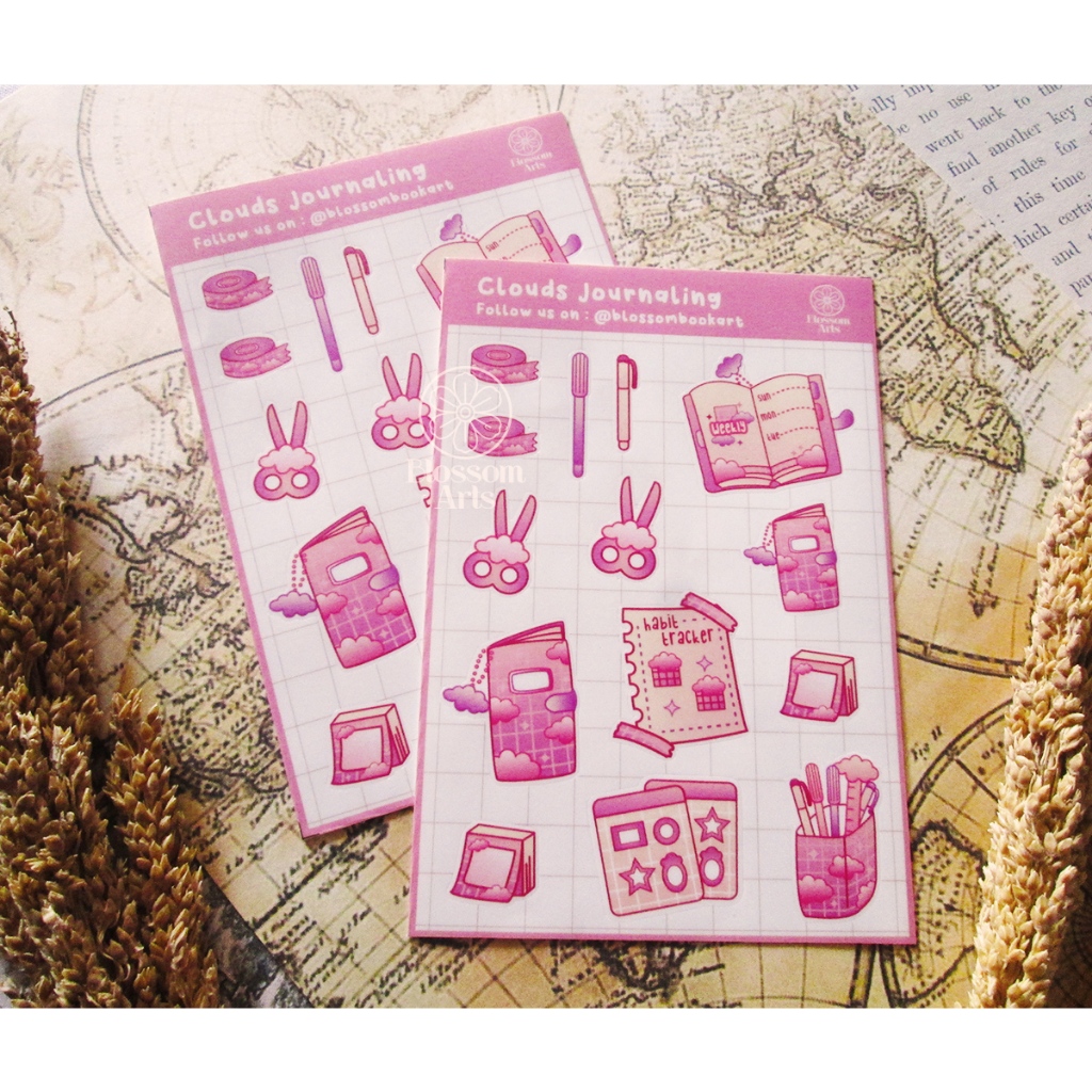 

Clouds Journaling Sticker Deco