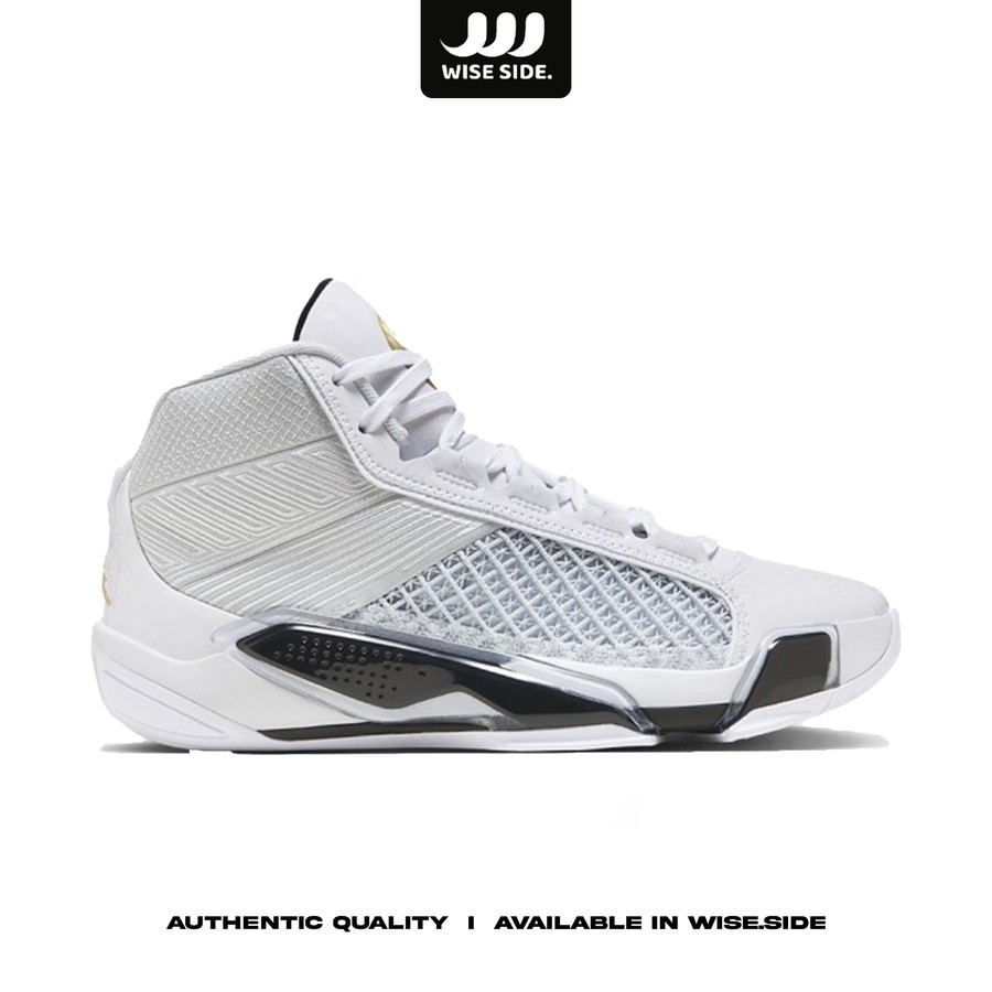 Sepatu Basket Pria Air Jordan 38 PF FIBA White Sole Mens FN7482-100 ORIGINAL