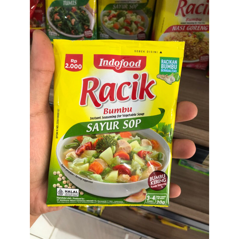 

Racik sayur sop 20gr