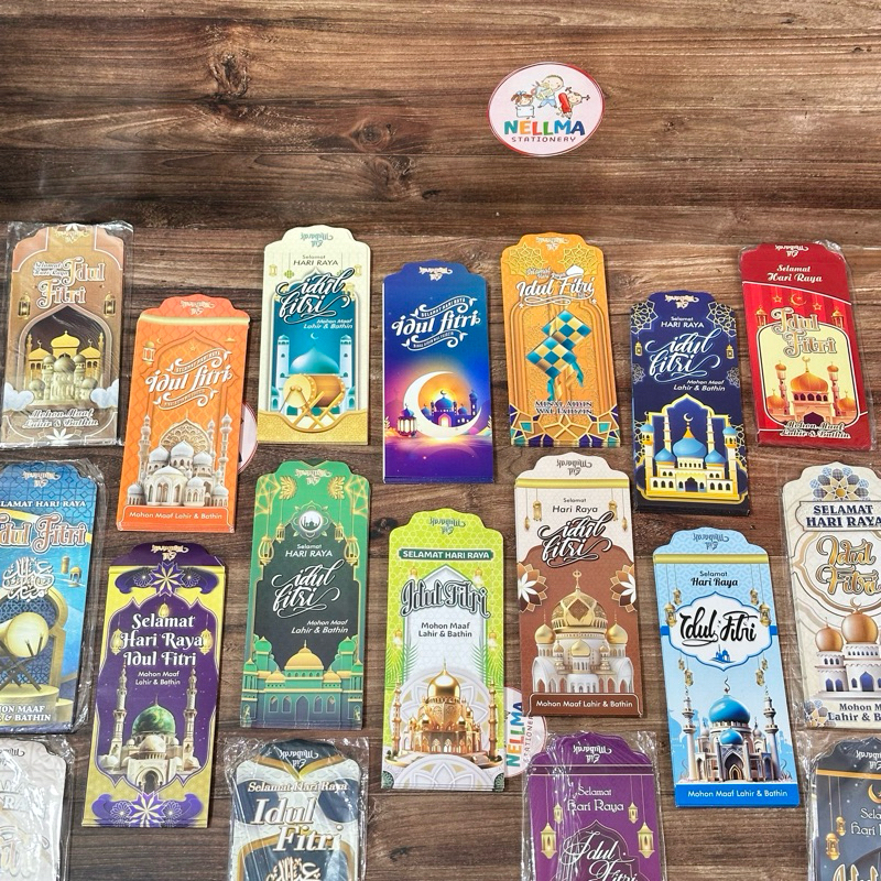 

Ampau Lebaran Panjang isi 10 lembar Tema Masjid Glossy