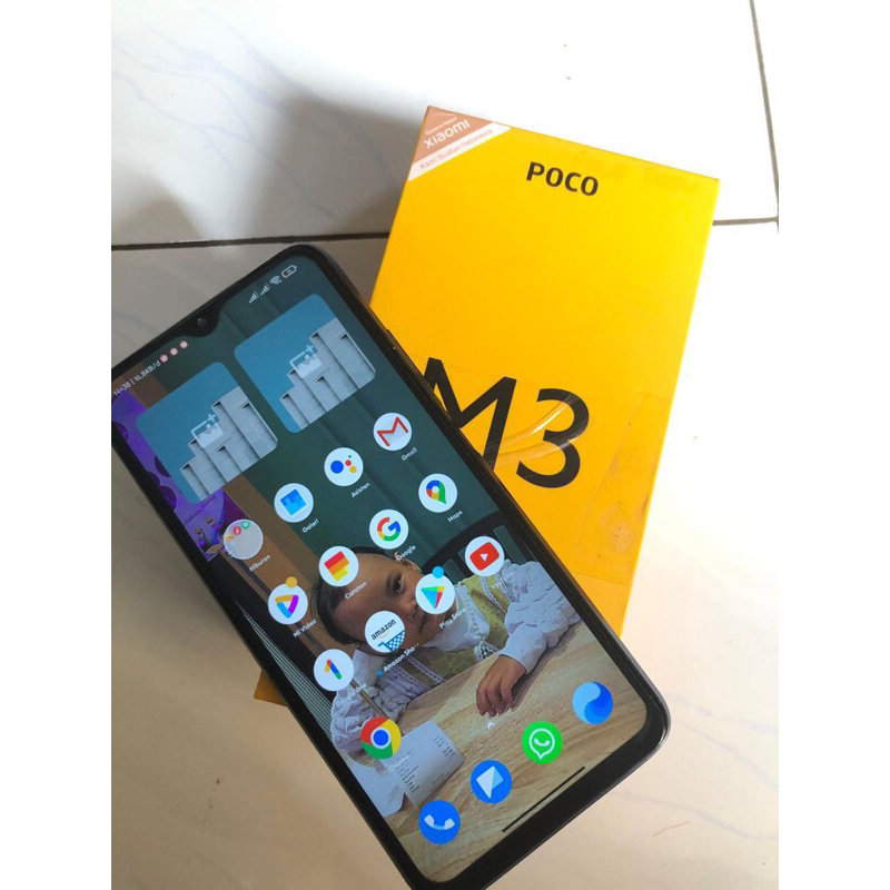 HP SECOND POCO M3 RAM 8/128GB