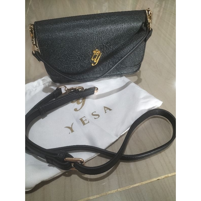 new cuma lepas tag growee bag black Yesa colection