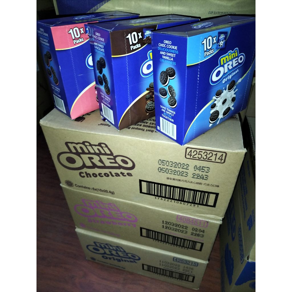 

MINI OREO BOX 20.4GR DUS ( 6 BOX )