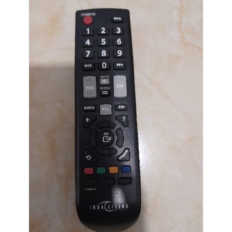 REMOTE INDOVISION RECEIVER PARABOLA ORIGINAL TERLENGKAP
