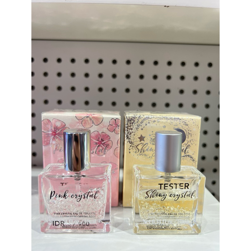 Miniso parfume pink crystal& shiny crystal EDT