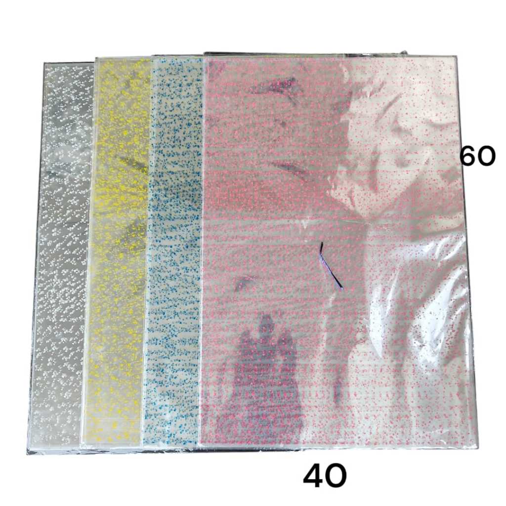 

opp flower plastik hampers plastik parcel ukuran 40x60