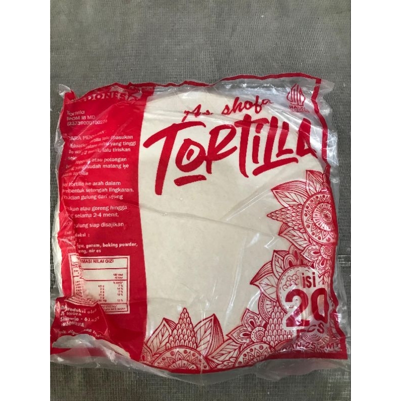 

Tortilla Asshofa Ukuran 25 Isi 20